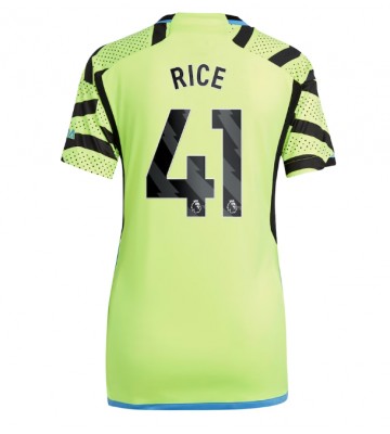 Maillot de foot Arsenal Declan Rice #41 Extérieur Femmes 2023-24 Manches Courte